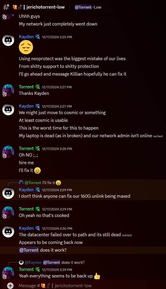 RAVNIX Downtime 2