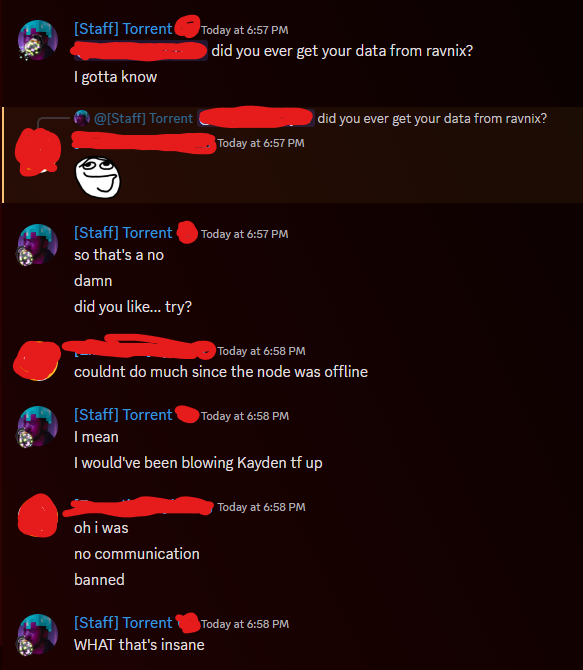 RAVNIX Node Failure